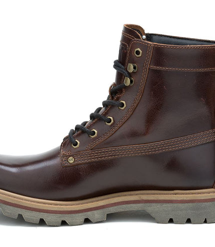 Caterpillar Colorado Grader Waterproof Brown Leather Boots