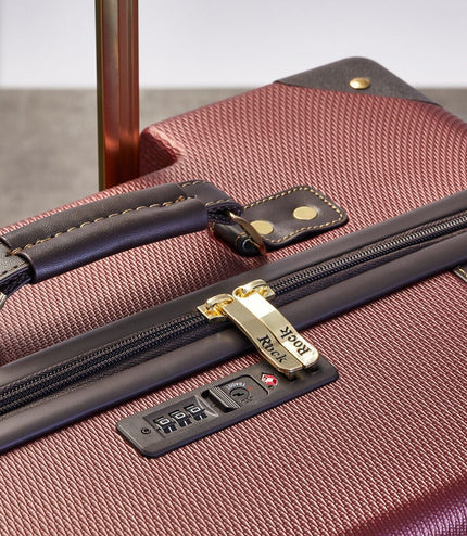 Alston Medium Hard Shell Suitcase in Burgundy