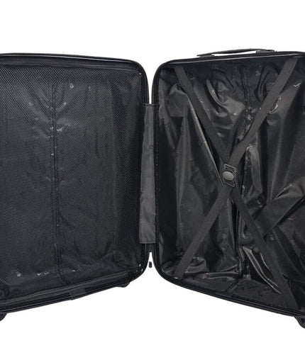 Croydon Medium Hard Shell Suitcase in Black