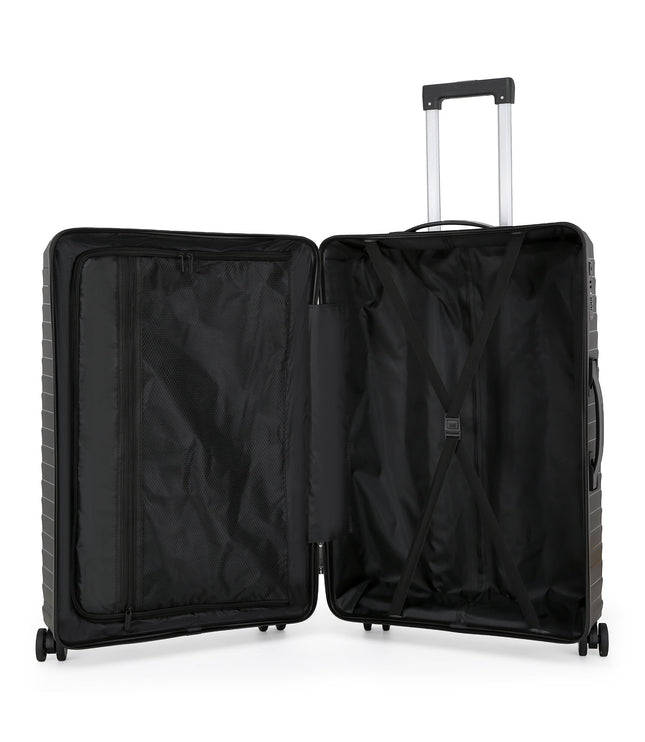 Burnaby Large Hard Shell Suitcase in Black
