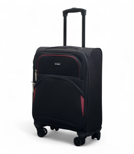 Gosford Cabin Soft Shell Suitcase in Black