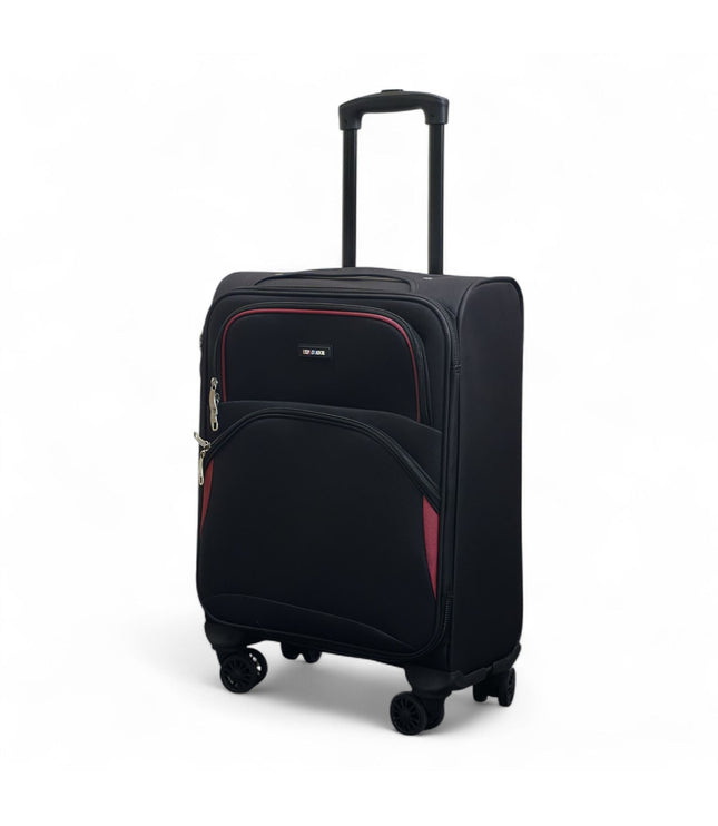 Gosford Cabin Soft Shell Suitcase in Black