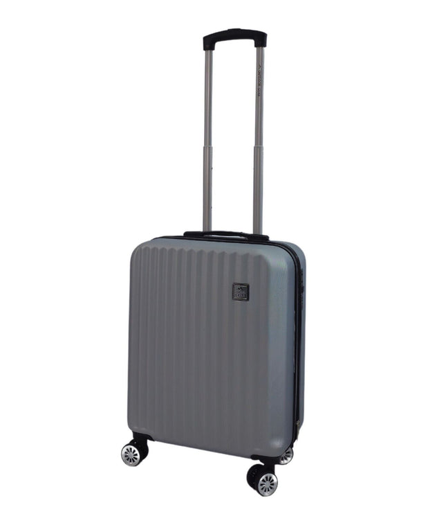 Alsager Cabin Hard Shell Suitcase in Silver