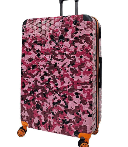 Brewood Extra Large Hard Shell Suitcase in Pink