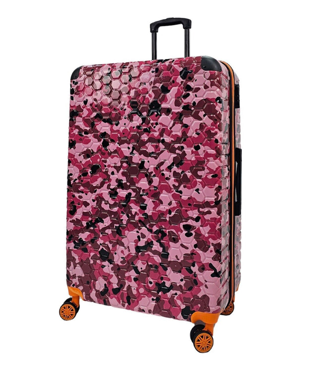 Brewood Extra Large Hard Shell Suitcase in Pink