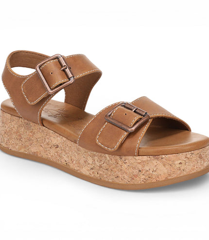 Blowfish Malibu Women’s Tan Faux Leather Platform Sandals - Magical