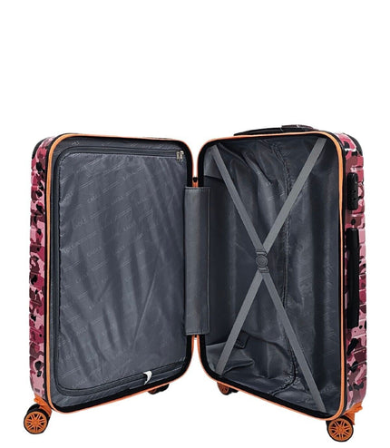 Brewood Medium Hard Shell Suitcase in Pink