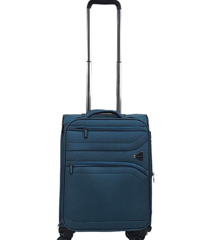 Corby Cabin Soft Shell Suitcase in Teal