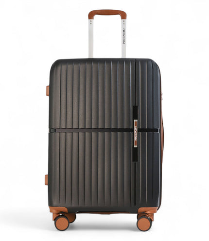 Corowa Medium Hard Shell Suitcase in Black