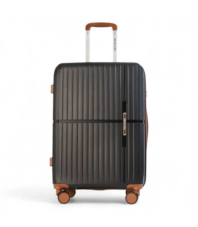 Corowa Medium Hard Shell Suitcase in Black
