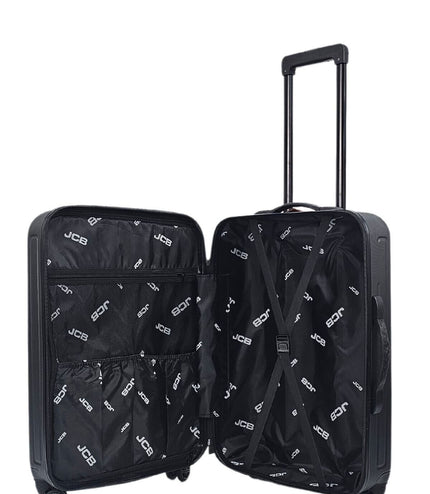 Cranbrook Medium Soft Shell Suitcase in Black