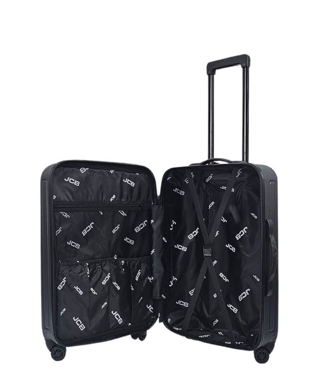Cranbrook Medium Soft Shell Suitcase in Black