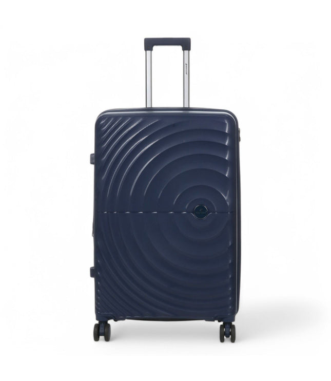Balranald Large Hard Shell Suitcase in Dark Blue