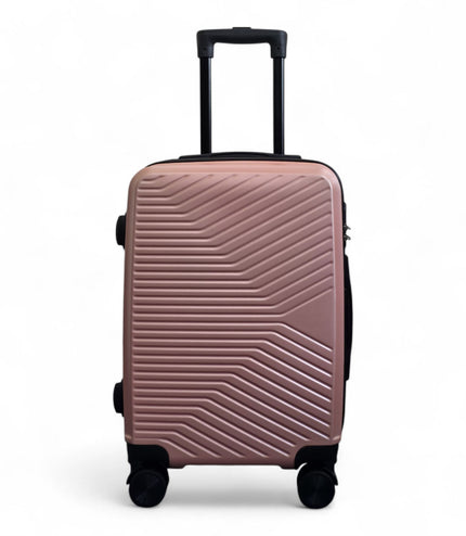 Junee Cabin Hard Shell Suitcase in Rose Gold