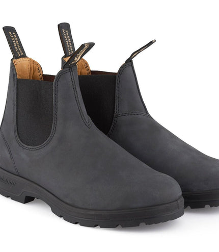 Blundstone #587 Rustic Black Chelsea Boot