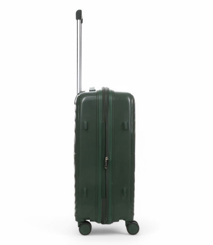 Balranald Medium Hard Shell Suitcase in Dark Green