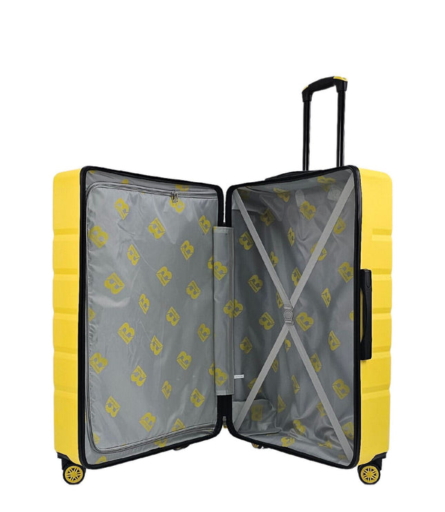 Cotgrave Large Soft Shell Suitcase in Yellow