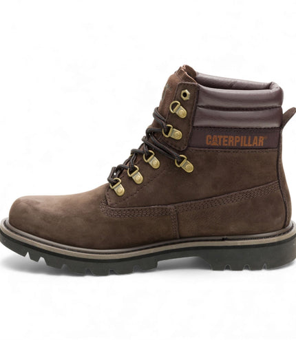 CAT (Caterpillar) Waterproof Colorado 2.0 Hiker Dark Brown Leather Walking Ankle Boots