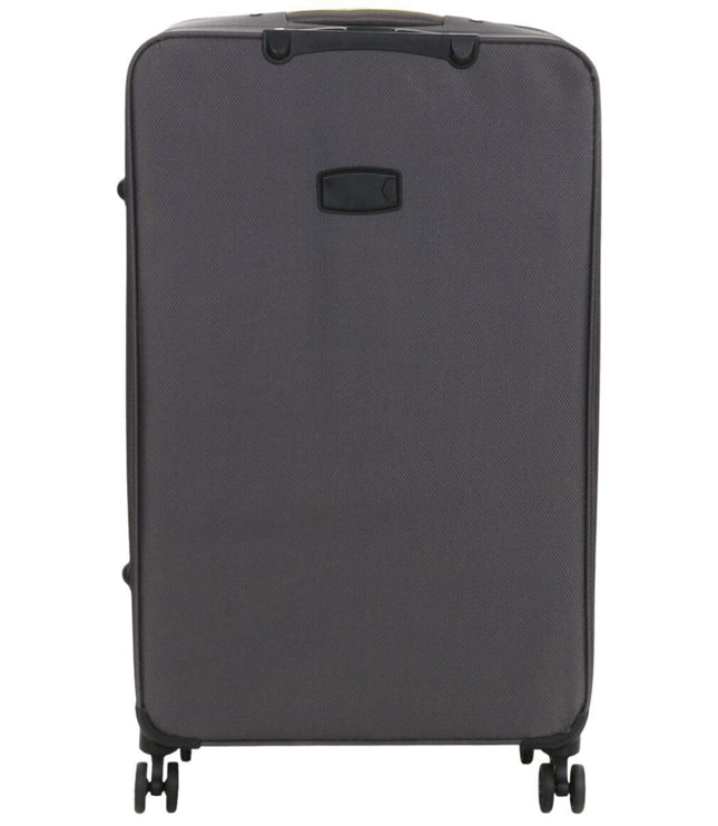 Cinderford Large Soft Shell Suitcase in Grey