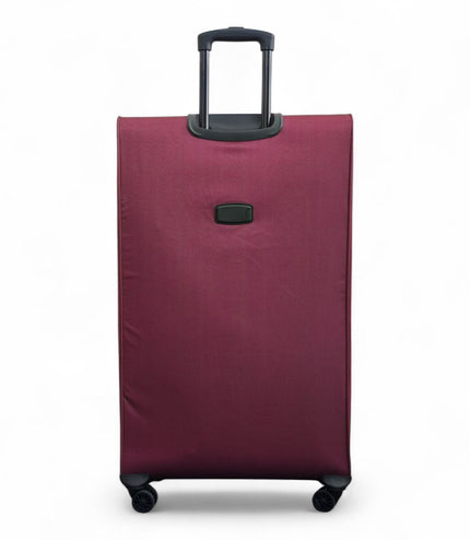 Gosford X-Large Soft Shell Suitcase in Burgundy Red