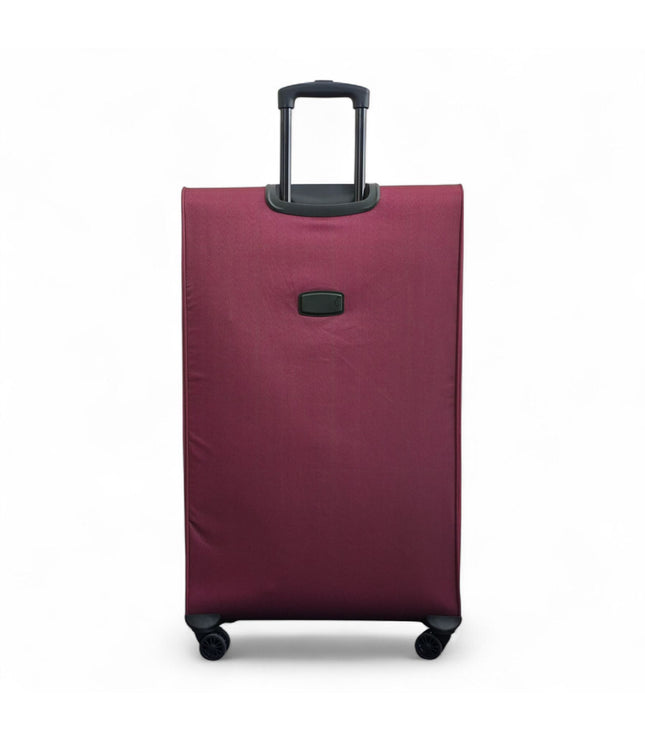 Gosford X-Large Soft Shell Suitcase in Burgundy Red