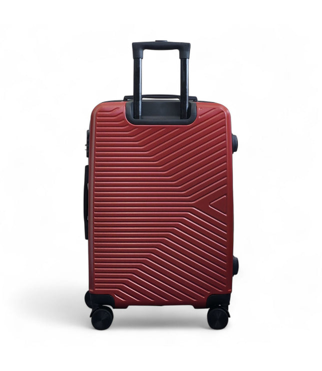 Junee Medium Hard Shell Suitcase in Red