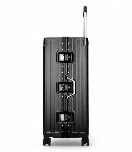 Airdrie Medium Hard Shell Suitcase in Charcoal Black