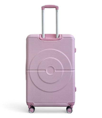 Seto Large Hard Shell Suitcase in Pink