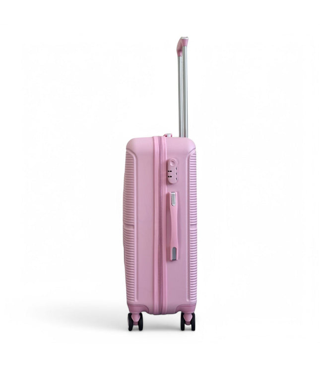 Seto Medium Hard Shell Suitcase in Pink