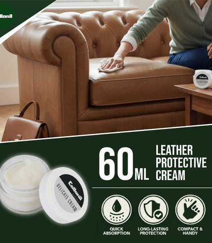 Collonil Delicate Cream 60ml Leather Cleaner, Conditioner & Colour Restorer