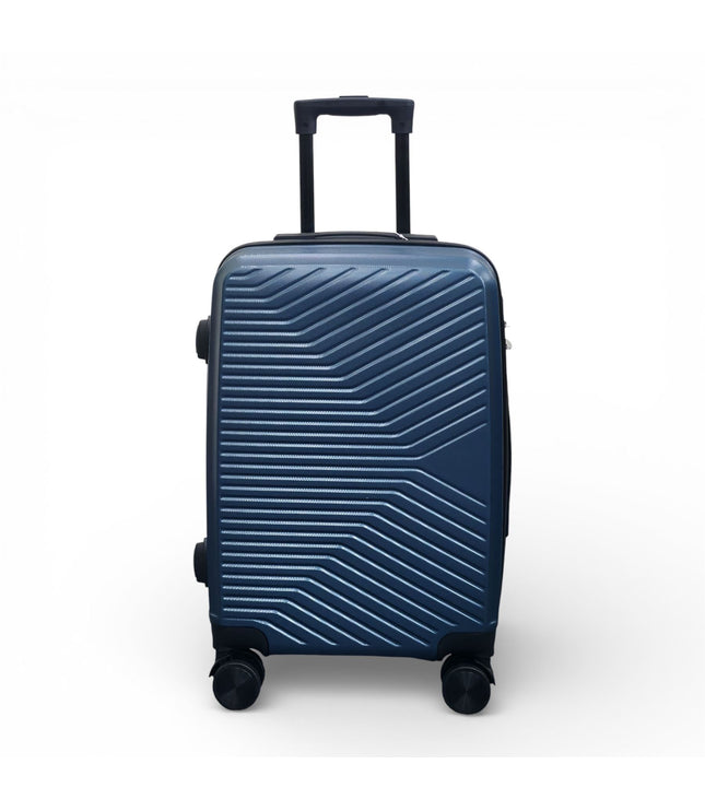 Junee Cabin Hard Shell Suitcase in Blue
