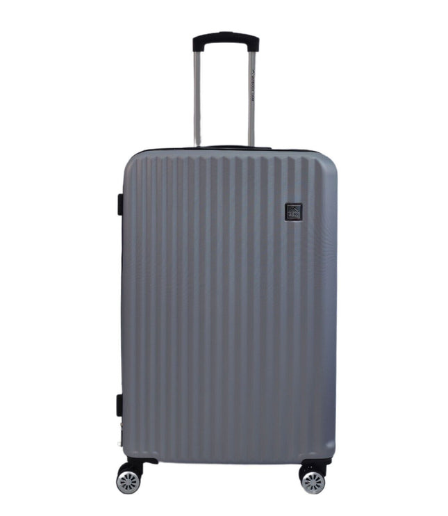 Alsager Large Hard Shell Suitcase in Silver