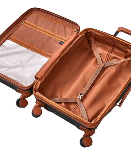 Amble Large Hard Shell Suitcase in Black