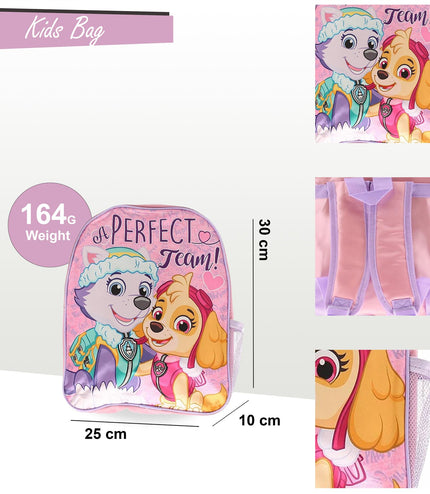 Paw Patrol Backpack Skye Adjustable Shoulder Strap Schoolbag