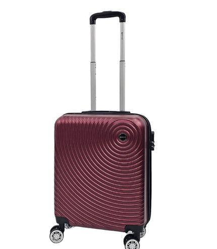 Chorley Cabin Hard Shell Suitcase in Burgundy