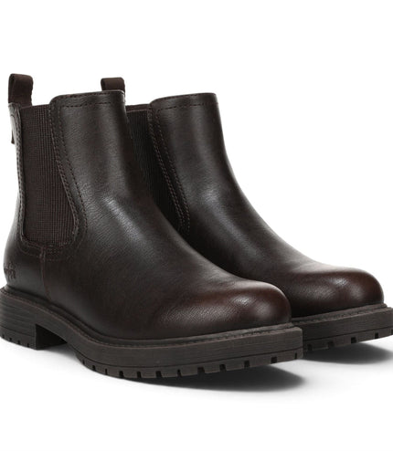 Blowfish Malibu Women's Brown Faux Leather Chelsea Boots - Alfie