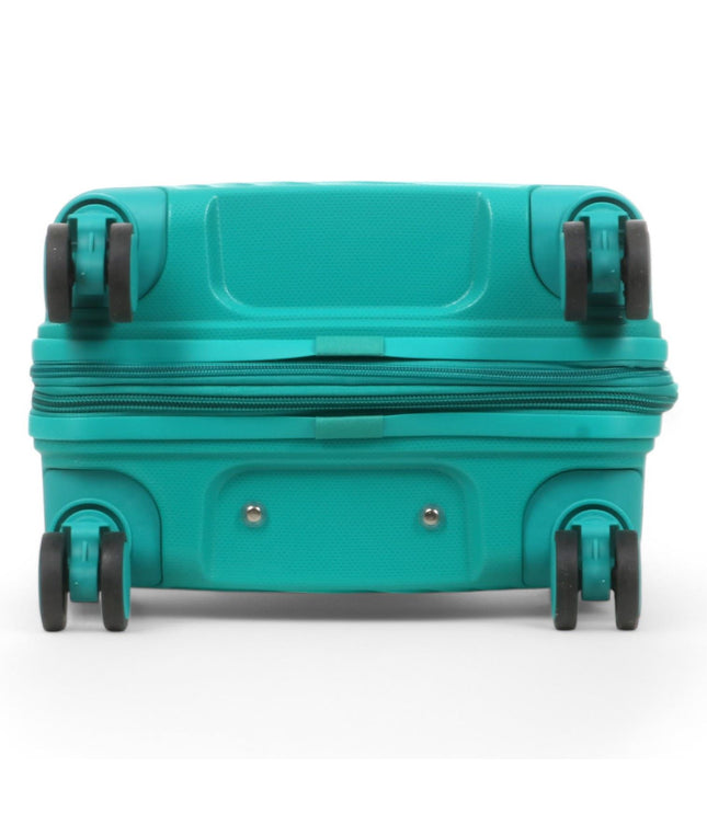 Balranald Set of 3 Hard Shell Suitcase in Aqua Blue