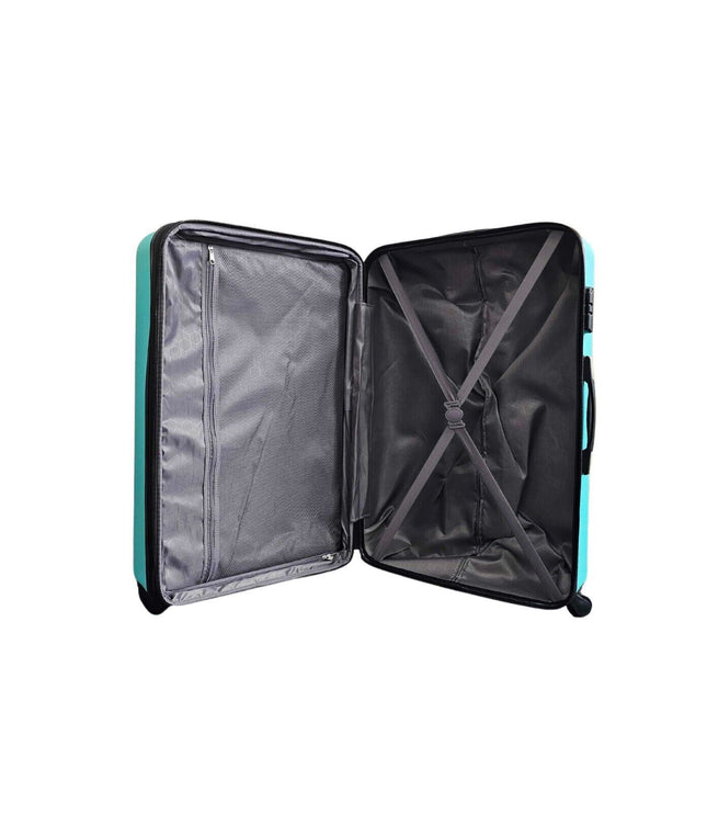 Coalville Large Hard Shell Suitcase in Teal