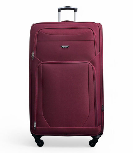 Nagoya X-Large Soft Shell Suitcase in Wine