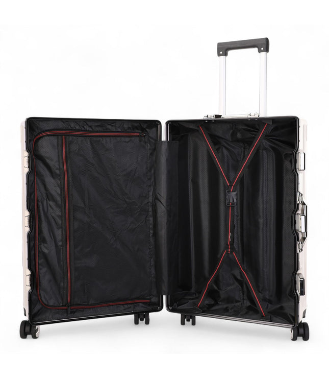 Airdrie Medium Hard Shell Suitcase in White