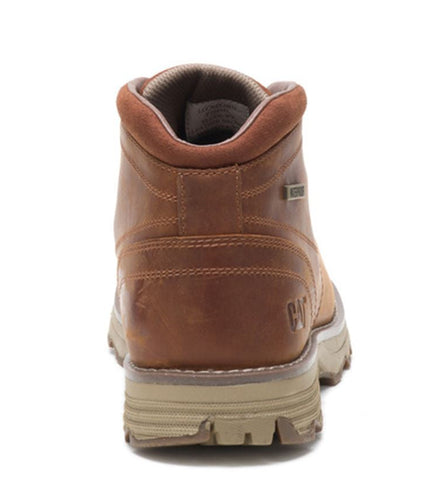 Caterpillar Men's Elude Waterproof Brown Leather Work Boots