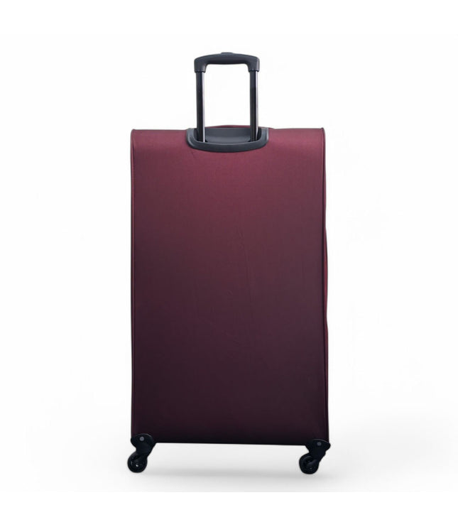 Tahara X-Large Soft Shell Suitcase in Wine