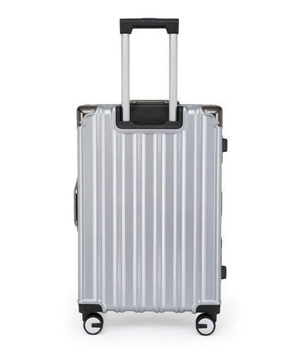 Airdrie Medium Hard Shell Suitcase in Silver