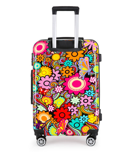 Congleton Medium Hard Shell Suitcase in Flower