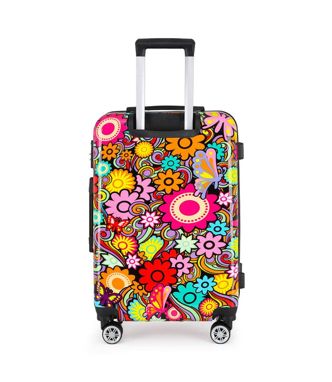 Congleton Medium Hard Shell Suitcase in Flower