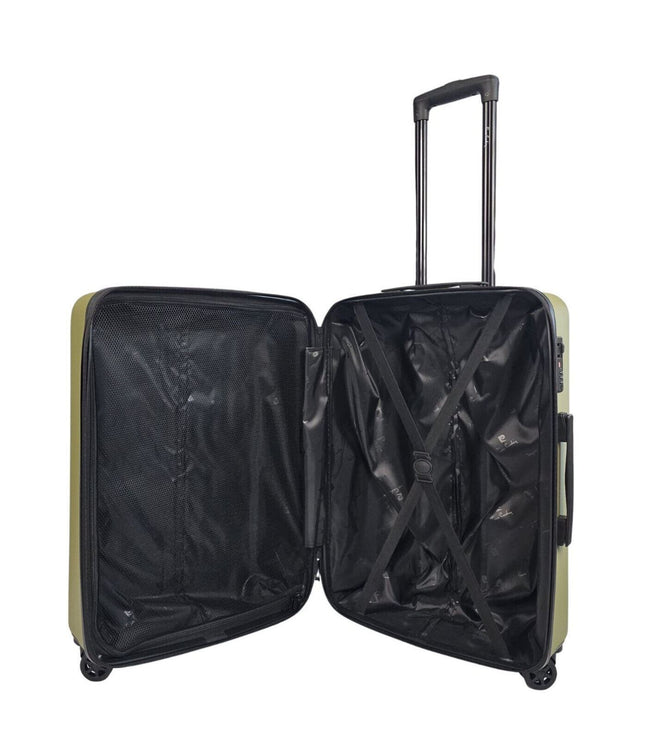 Croydon Medium Hard Shell Suitcase in Green
