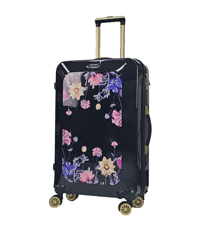 Canvey Medium Hard Shell Suitcase in Black