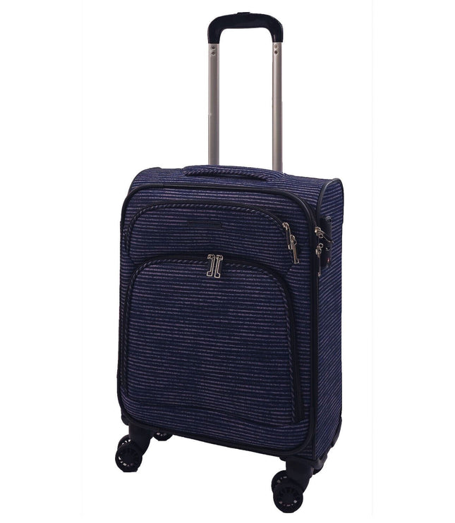 Ashbourne Cabin Soft Shell Suitcase in Lines