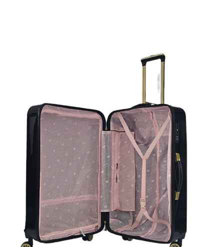 Canvey Medium Hard Shell Suitcase in Black