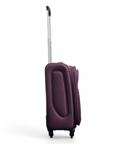 Nagoya Cabin Soft Shell Suitcase in Purple